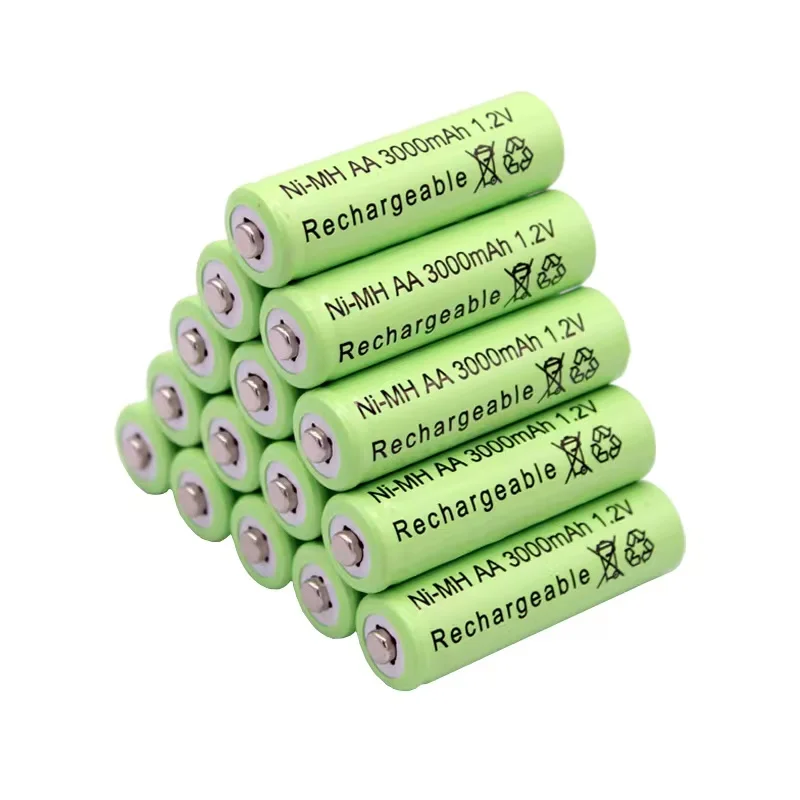 1.2 V, AA 3000mAh NiMH 1.2 V Nabíjateľné Batérie Zelená Batérie Záhradné Solárne Svietidlo LED Svietidlo Svietidlo Svietidlo Horák,... Obrázok 3