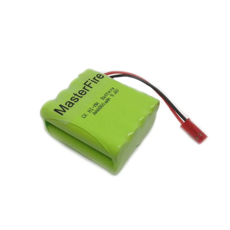 4pcs/veľa MasterFire 8x AAA 9.6 V 800mAh Ni-MH Batérie Nabíjateľné NiMH Batérie Pack s Konektormi pre RC Autá, Lode, Diaľkové Hračky Obrázok 2