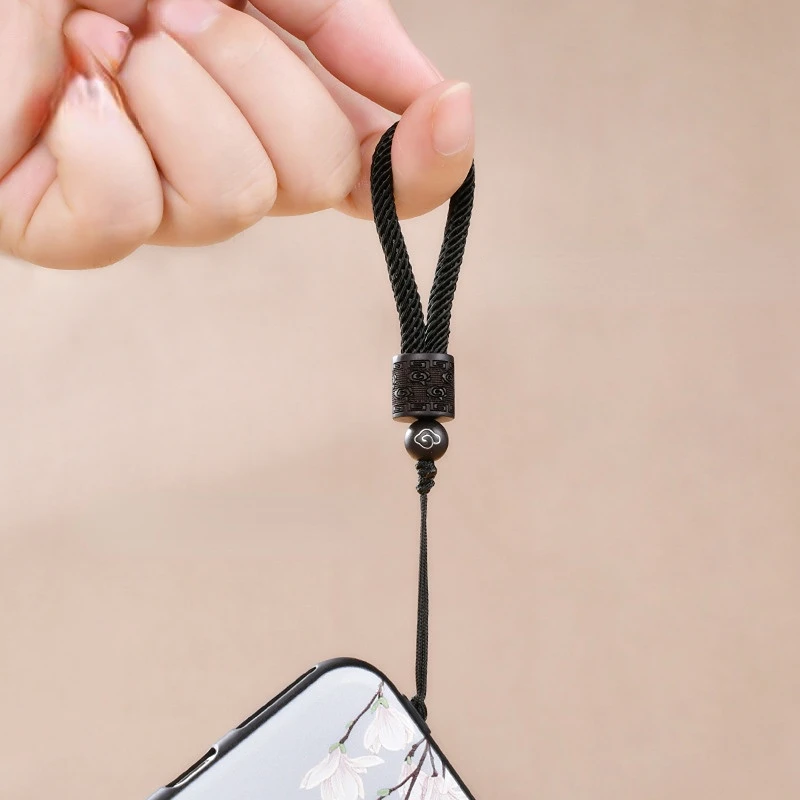 Keycahin ozdobná šnúrka na uniforme Kožené String Krátke Grip ozdobná šnúrka na uniforme Mobilný Telefón Popruh na USB Flash Disk Keychain ID Odznak Držiteľ DIY Visieť Lano Obrázok 1