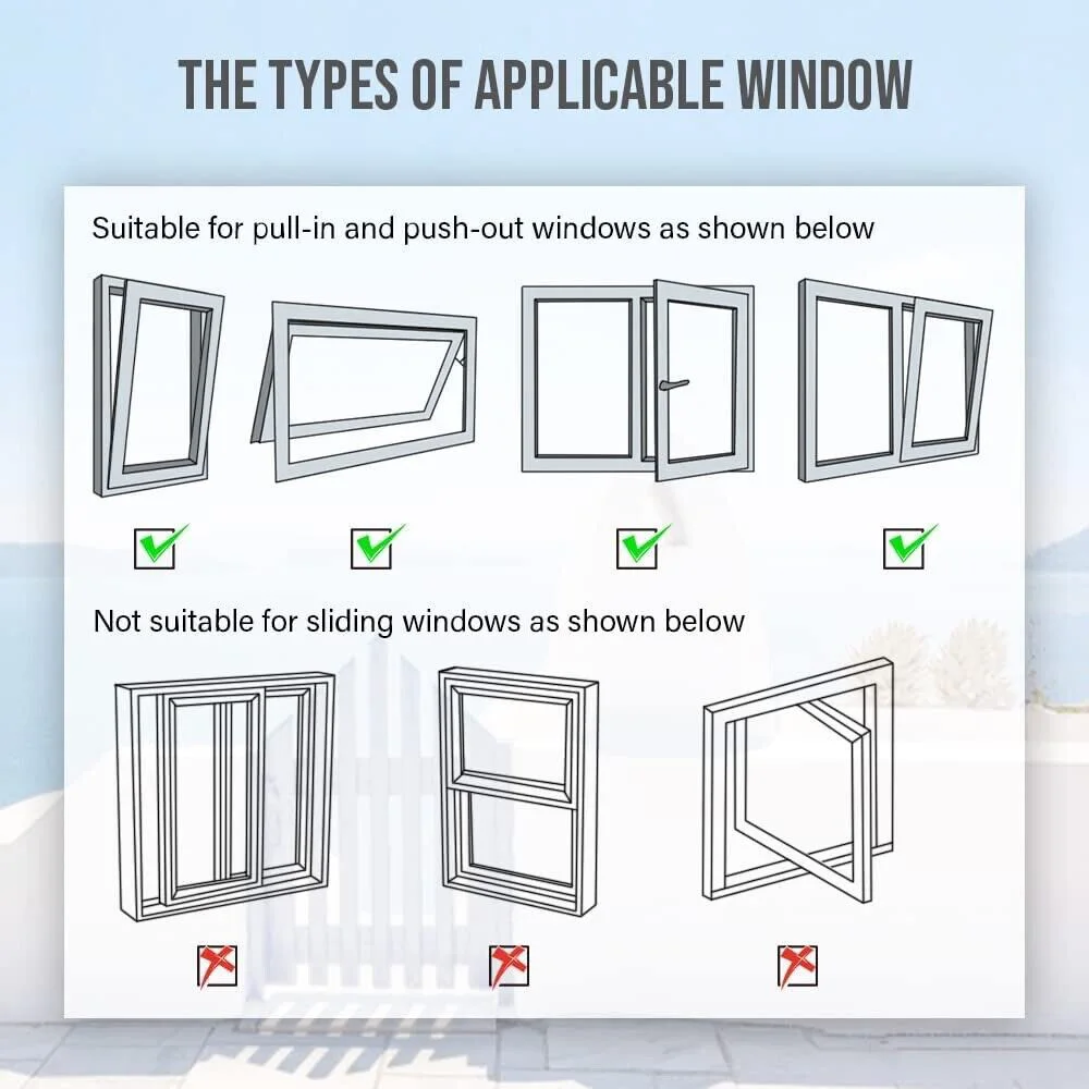 Univerzálny Nepremokavé Okno Tesnenie pre Prenosné klimatizačné zariadenie Sklopná Svahovitý Windows Nastaviteľná klimatizácia Príslušenstvo Obrázok 3