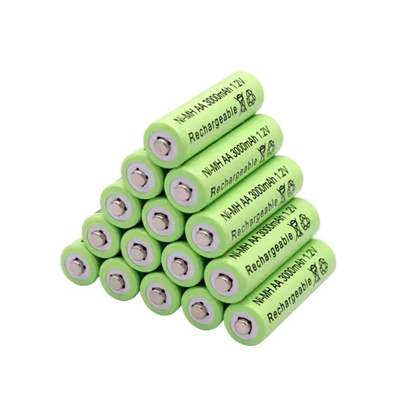 1.2 V, AA 3000mAh NiMH 1.2 V Nabíjateľné Batérie Zelená Batérie Záhradné Solárne Svietidlo LED Svietidlo Svietidlo Svietidlo Horák,... Obrázok 1