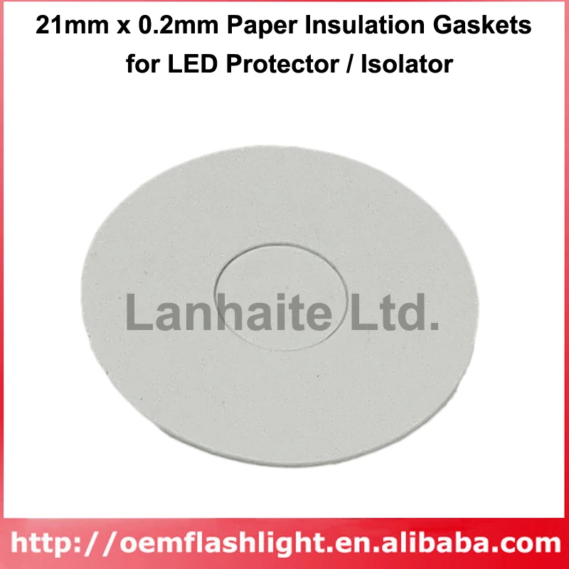21 mm x 0,2 mm, Papier, Izolácie, Tesnenia pre LED Chránič / Izolant (10 ks) Obrázok 0