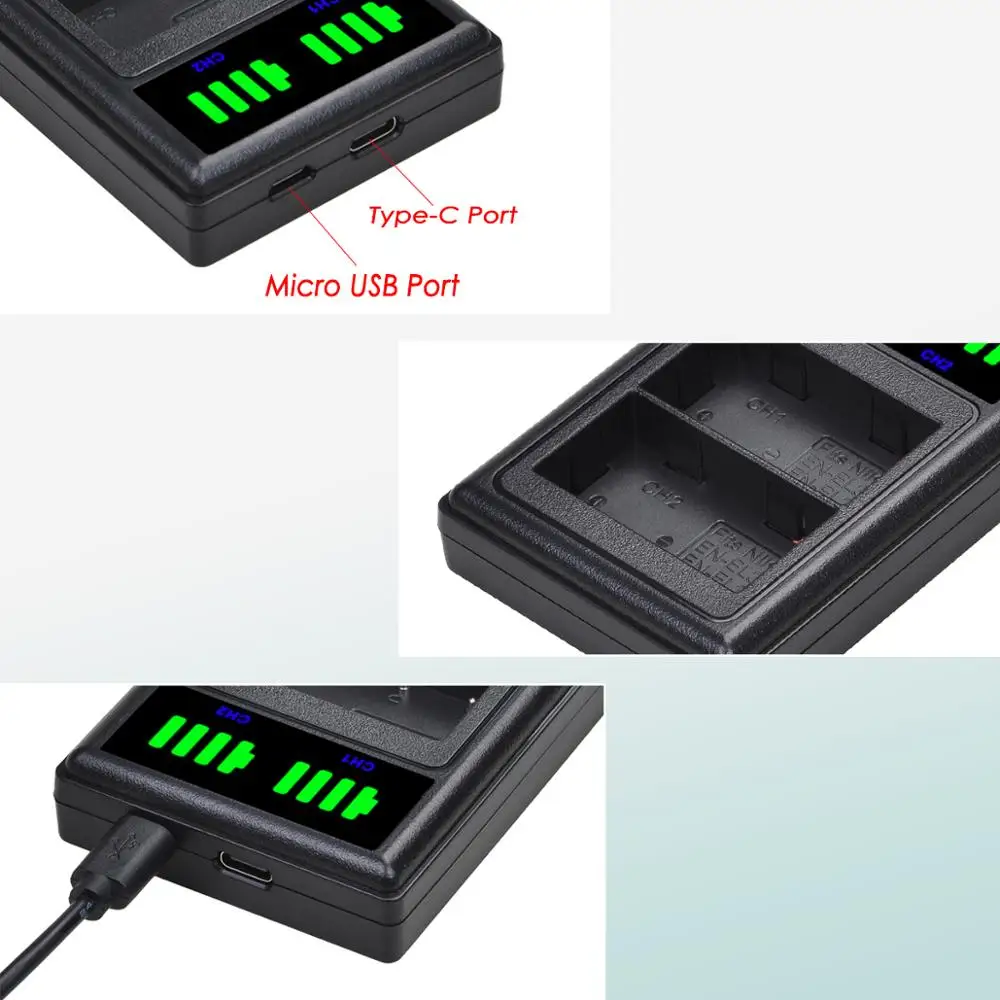 EN-EL3e Batérie 2400mAh a Duálny USB Nabíjačka Kompatibilný pre Nikon D50,D70,D70s,D80,D90,D100,D200,D300,D300S,D700 DSLR Fotoaparáty Obrázok 4