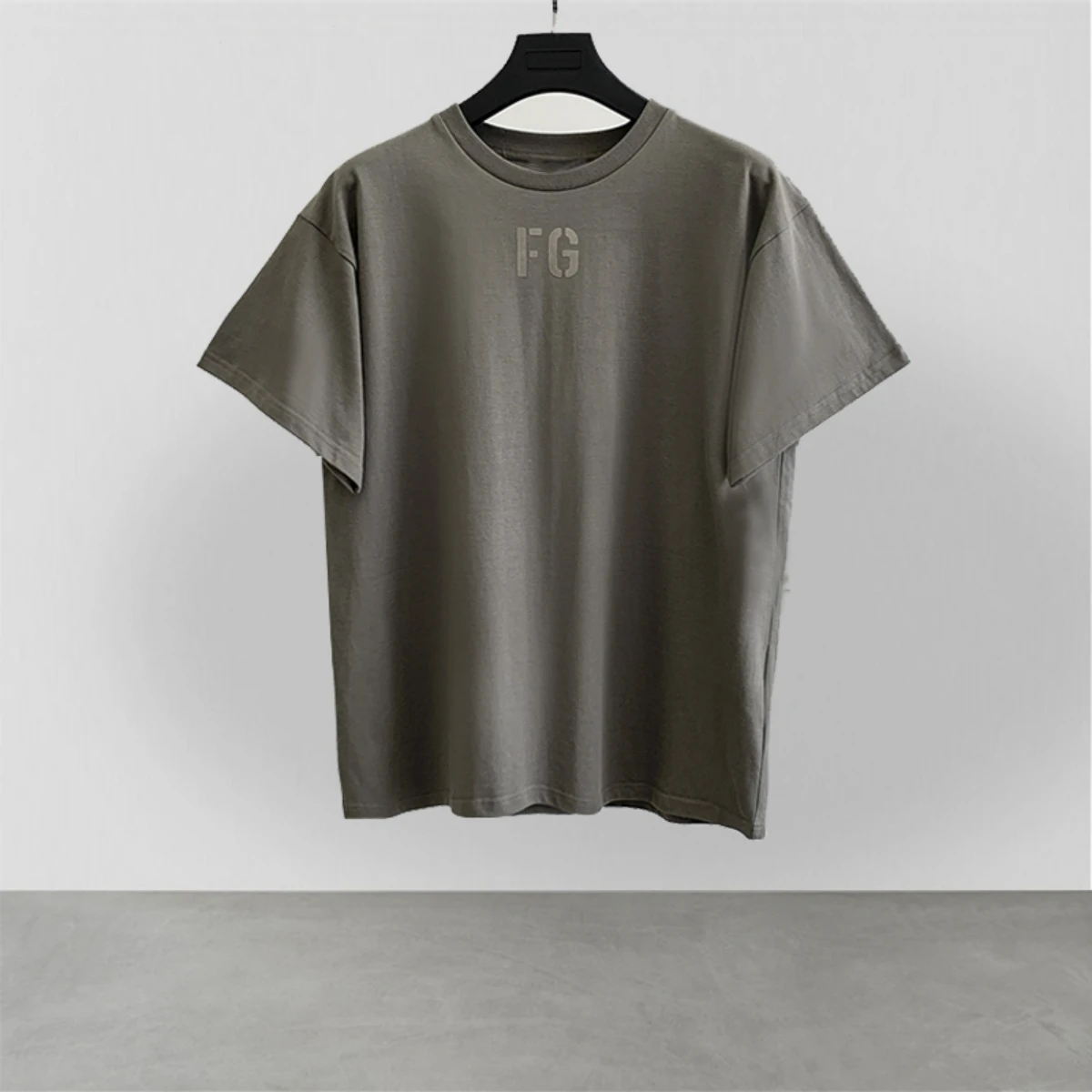 Essentials T-shirt Street fashion značky classic FG hrnuli list-potlačené bavlnené tričko nadrozmerná hip-hop voľné unisex krátke rukáv Obrázok 2