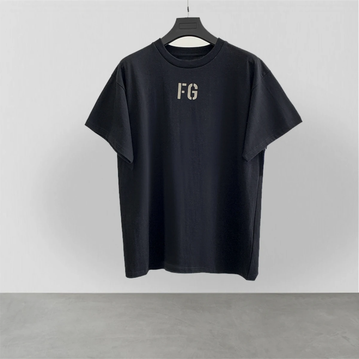 Essentials T-shirt Street fashion značky classic FG hrnuli list-potlačené bavlnené tričko nadrozmerná hip-hop voľné unisex krátke rukáv Obrázok 3