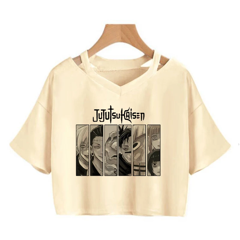 Japonský Manga, Anime Tričko Jujutsu Kaisen T Shirt Ženy Gojo Satoru Plodín Topy Yuji Itadori Grafické Tees Cool tričko Oblečenie Obrázok 1