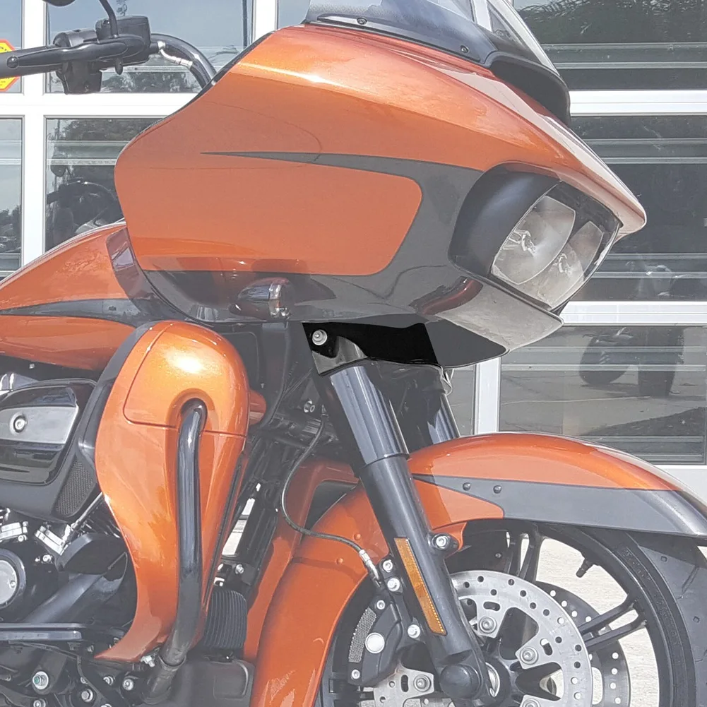 Motorka Vonkajšie Kapotáže Výbava Sukne Pre-Harley Turné Road Glide FLTRX 2015-2022 Lesklý Čierny Batwing Nižšie Zdobiť Obrázok 1