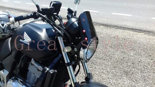 Nový Štýl Motocykel motorke čelné Sklo/čelného skla+skrutky Pre Honda CB NT 250 400 650 750 900 919 1000 1300 X4 ABS Obrázok 5